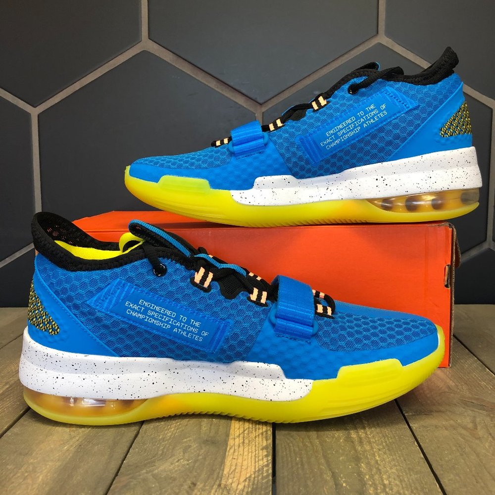 Nike Air Force Max Low EYBL Blue Basketball (MS) - Picture 2 of 5
